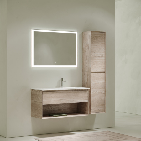 Тумба под раковину Sancos Marmi 2.0 MR2.0100REG 100х40 подвесная цвет коричневый